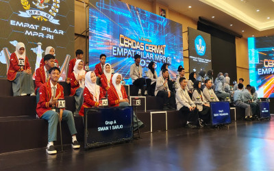 Langkah Awal Menuju Prestasi: SMA Negeri 1 Sarjo Ikuti LCC 4 Pilar MPR RI Tingkat Provinsi